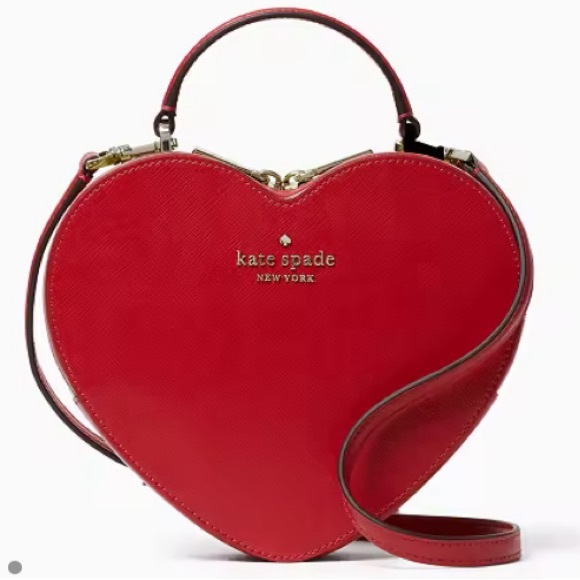 kate spade Handbags - KATE SPADE Love Shack Cherry Heart CROSSBODY BAG! Red Novelty Gift Handbag NWT